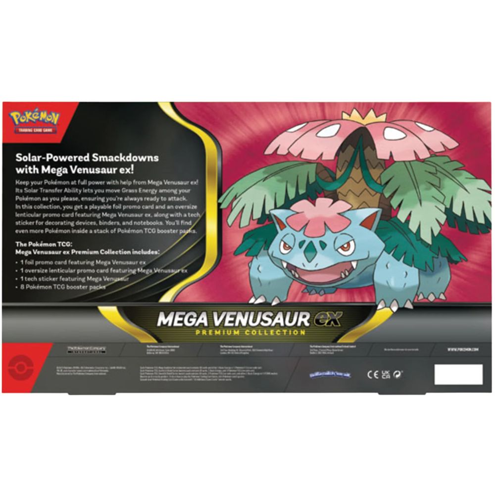 Mega Venusaur Ex Premium Collection Box