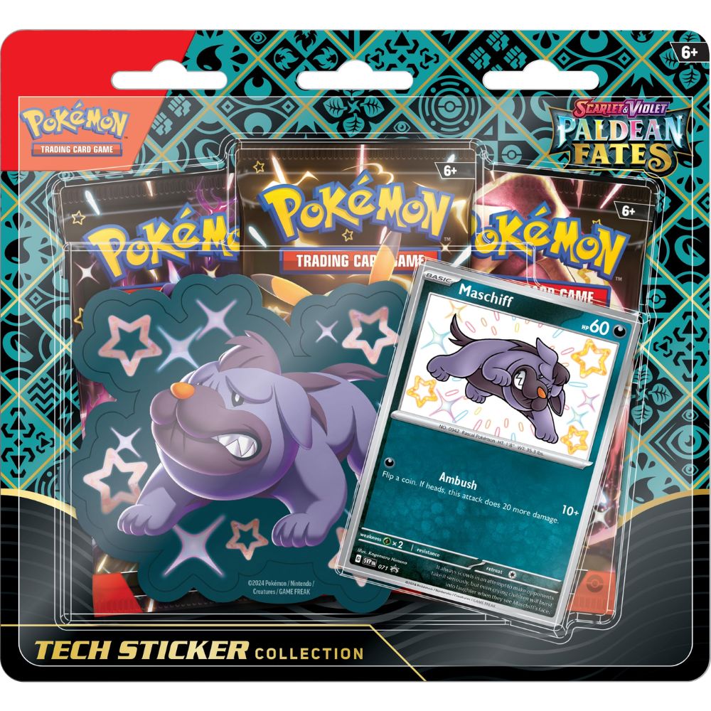 Paldean Fates Sticker Tech Collection Case