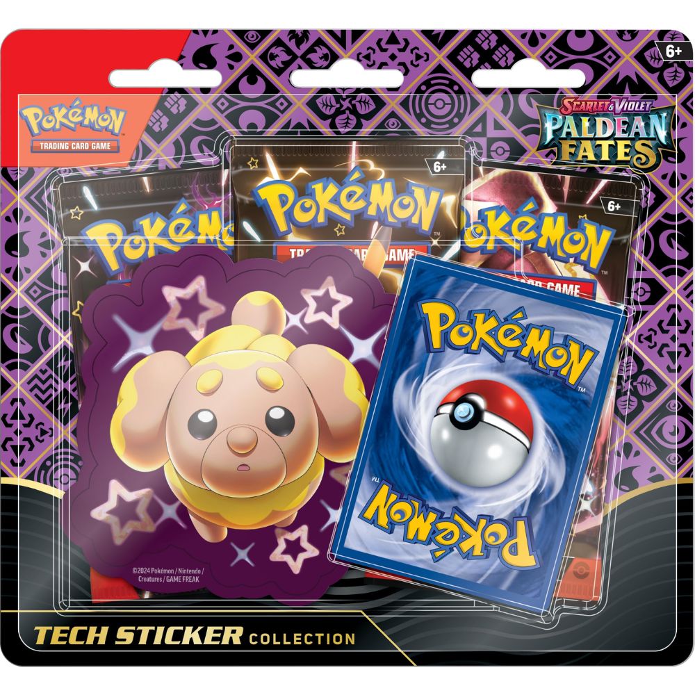 Paldean Fates Sticker Tech Collection Case