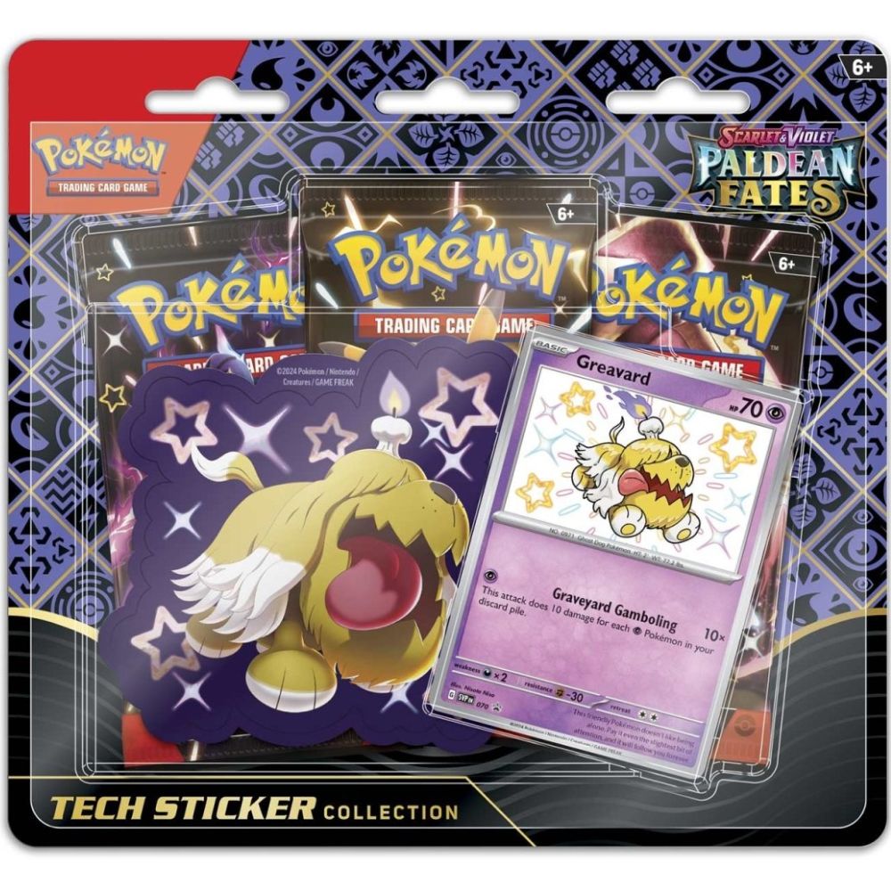 Paldean Fates Sticker Tech Collection Case
