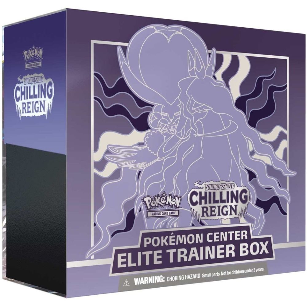 Chilling Reign Pokemon Center Elite Trainer Box - Ice Rider Calyrex