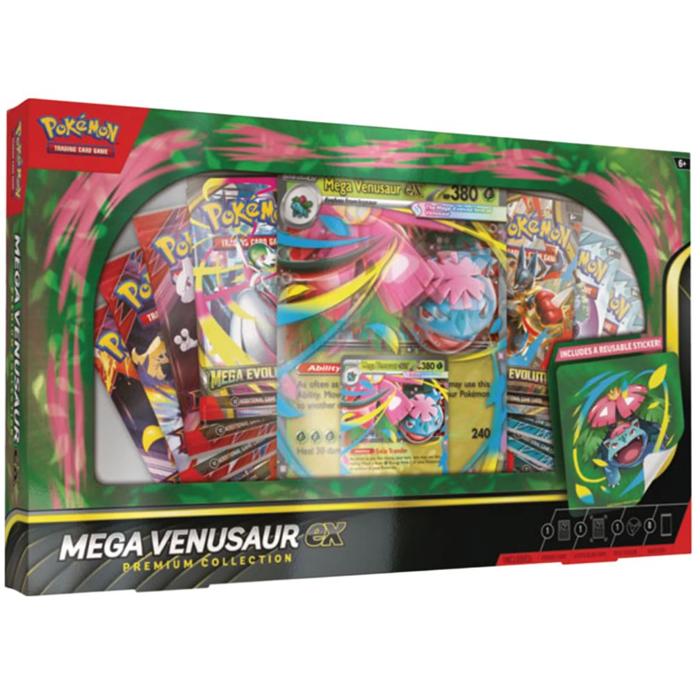 Mega Venusaur Ex Premium Collection Box