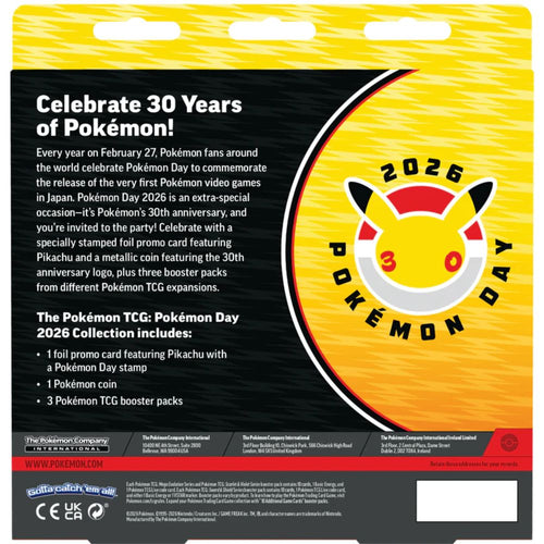 2026 Pokemon Day Collection Box