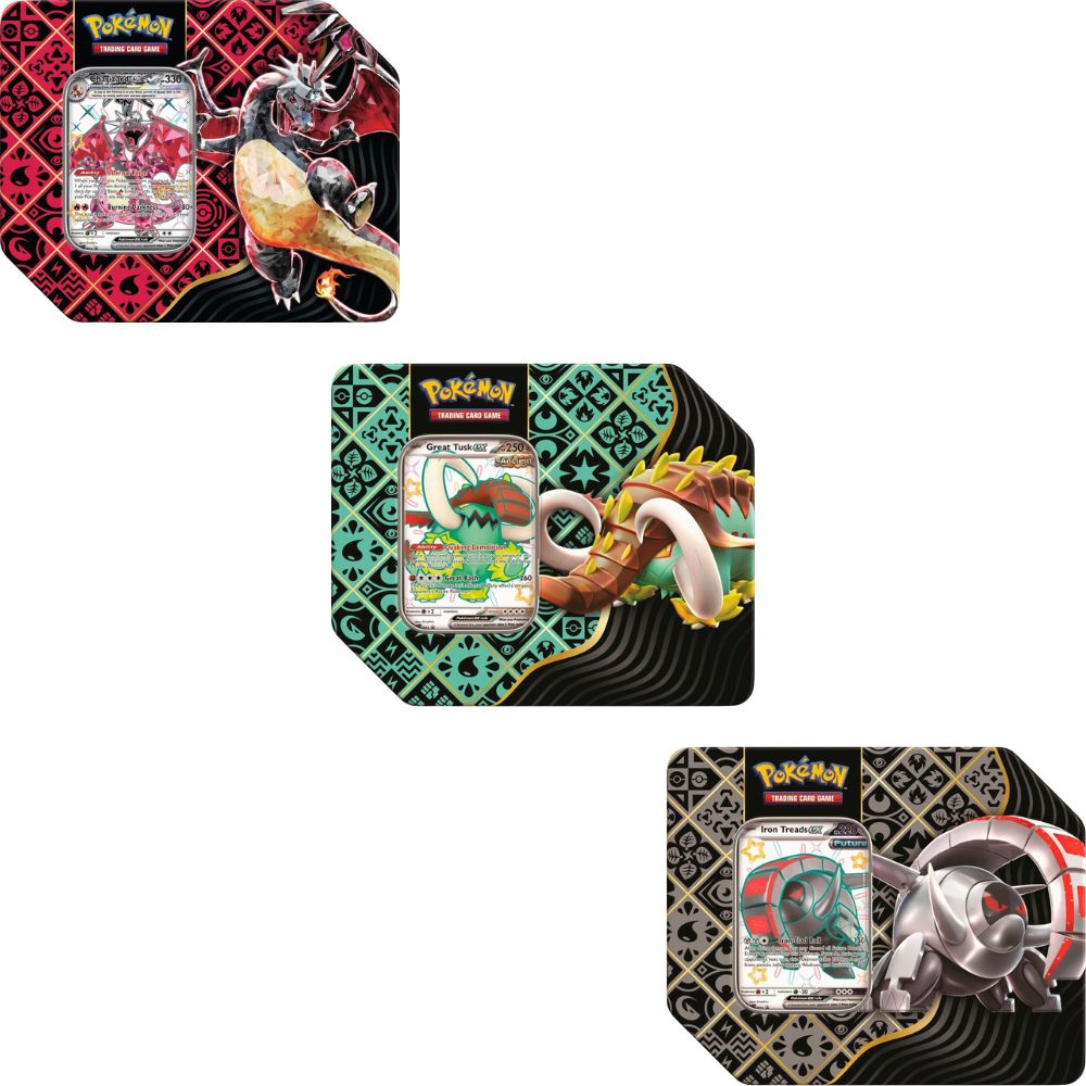 Paldean Fates Tins: 3 Pack Bundle
